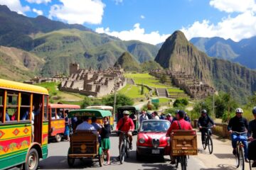 Getting around Sacred Vally of the Incas