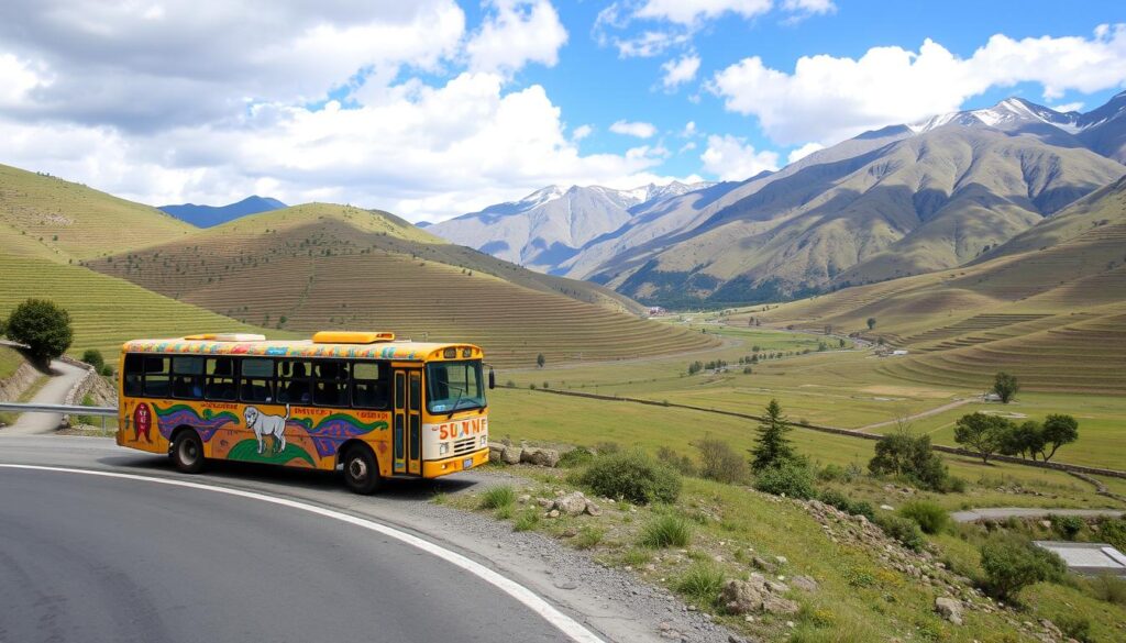 Peru intercity buses