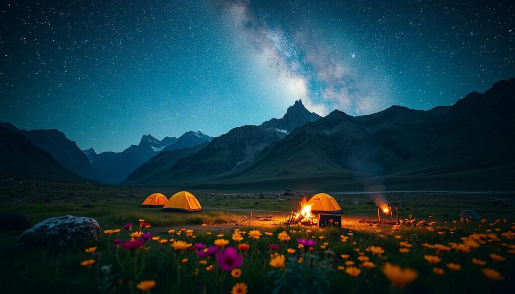 Peruvian Andes Camping