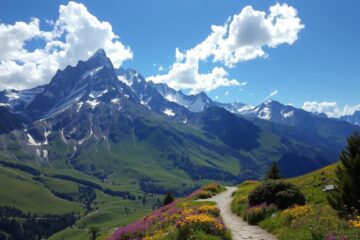 hiking trails in the andes