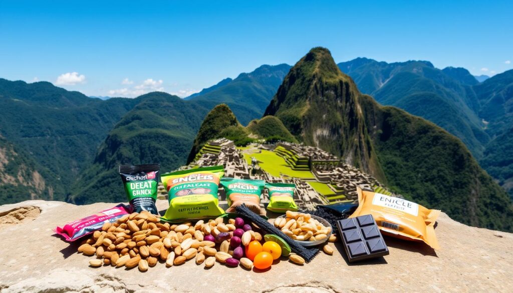 Machu Picchu trek snacks