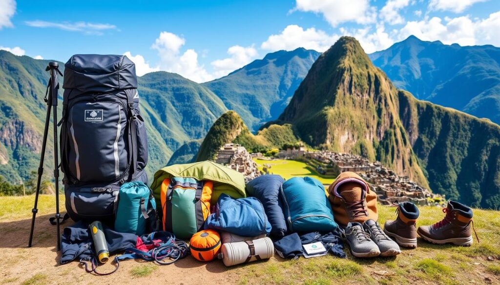 Machu Picchu trekking gear essentials